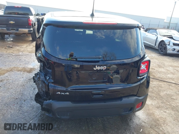 2021 Jeep Renegade Upland with VIN ZACNJDAB1MPN28069, listed as a IAAI auction lot 41887128 with 30,276 mi miles and . Bid and sale history available at DreamBid. Image 16.