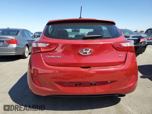 2016 Hyundai Elantra GT with VIN KMHD35LH1GU266651, listed as a Copart auction lot 70490514 with 105,849 mi miles and Salvage Title. Bid and sale history available at carsss.com. Image 6.