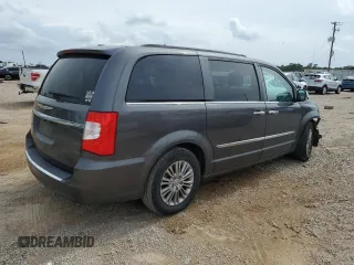 2015 Chrysler Town & Country Touring L z VIN 2C4RC1CG9FR522217, wystawiony jako Copart lot #58411175 z przebiegiem 218 149 mil mil oraz Szkoda całkowita • Salvage title. Historia ofert i sprzedaży dostępna na DreamBid. Obrazek 3.