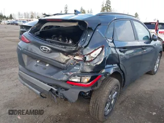 2023 Hyundai Kona SEL with VIN KM8K6CAB5PU935683, listed as a IAAI auction lot 41680852 with 59,057 mi miles and . Bid and sale history available at DreamBid. Image 6.