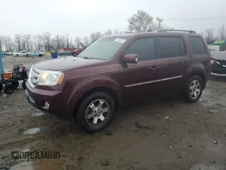 2011 Honda Pilot Touring z VIN 5FNYF4H97BB065511, wystawiony jako Copart lot #51296375 z przebiegiem 160 040 mil mil oraz Szkoda całkowita • Salvage title. Historia ofert i sprzedaży dostępna na DreamBid. Obrazek 1.