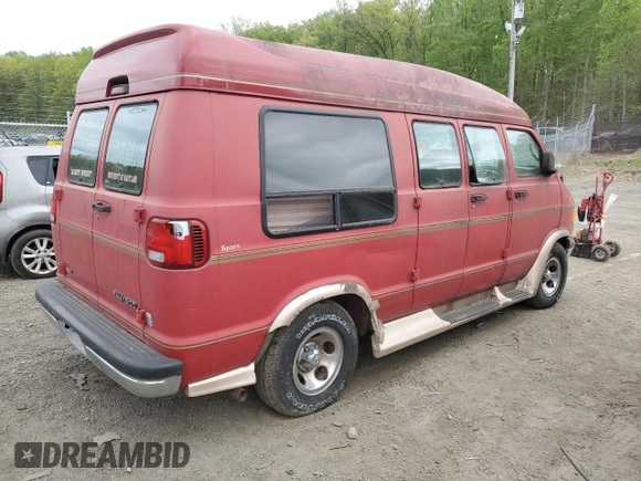 2002 Dodge Cargo Conversion with VIN 2B6HB11Y92K146300, listed as a Copart auction lot 53665265 with Not Provided miles and Salvage Title. Bid and sale history available at carsss.com. Image 3.