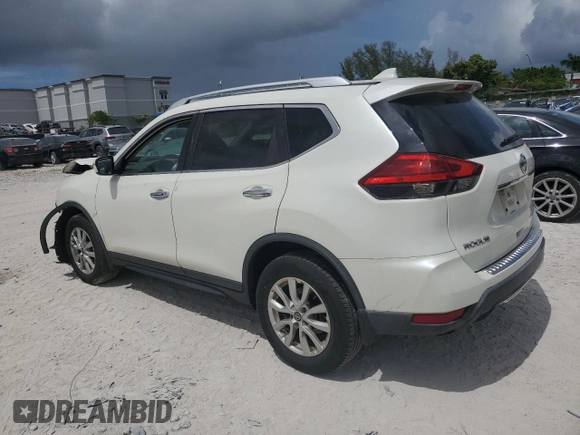 2017 Nissan Rogue SV with VIN KNMAT2MV3HP572874, listed as a Copart auction lot 62496165 with 158,979 mi miles and Salvage title. Bid and sale history available at DreamBid. Image 2.