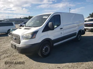2016 Ford Transit Cargo with VIN 1FTYE1ZM2GKB32028, listed as a Copart auction lot 78474644 with 124,590 mi miles and Salvage Title. Bid and sale history available at DreamBid. Image 1.