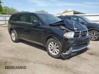 2020 Dodge Durango SXT Plus with VIN 1C4RDJAG9LC330011, listed as a Copart auction lot 54603695 with 53,314 mi miles and Salvage title. Bid and sale history available at DreamBid. Image 4.