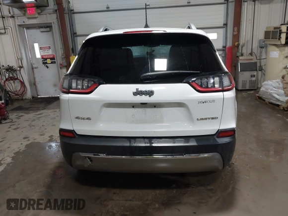 2019 Jeep Cherokee Limited with VIN 1C4PJLDB6KD114282, listed as a IAAI auction lot 41521581 with 111,475 mi miles and . Bid and sale history available at DreamBid. Image 17.