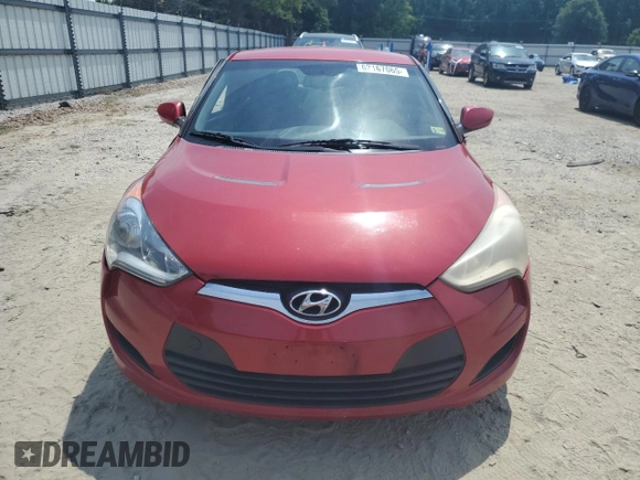 2012 Hyundai Veloster w/Black Int с VIN KMHTC6AD8CU075367, выставлен на аукционе Copart как лот 62167065 с пробегом 186 356 миль миль и Чистый • Clean title. История ставок и продаж доступна на DreamBid. Изображение 5.