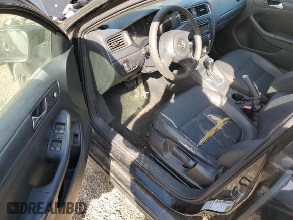 2011 Volkswagen Jetta Sedan SE w/Convenience & Sunroof PZEV with VIN 3VWDZ7AJ2BM339007, listed as a Copart auction lot 53679025 with 0 mi miles and Salvage Title. Bid and sale history available at carsss.com. Image 8.