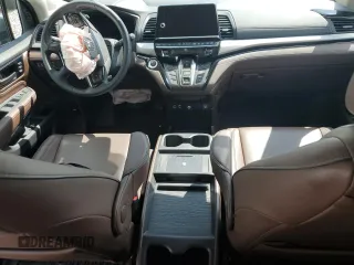 2025 Honda Odyssey Touring with VIN 5FNRL6H87SB001792, listed as a Copart auction lot 51049255 with Not provided miles and Salvage title. Bid and sale history available at DreamBid. Image 8.