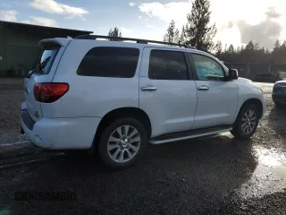 2012 Toyota Sequoia Limited with VIN 5TDJY5G1XCS069739, listed as a Copart auction lot 48034285 with 67,410 mi miles and Clean Title. Bid and sale history available at carsss.com. Image 3.