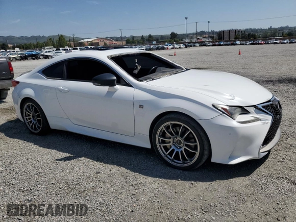 2015 Lexus RC 350 F Sport z VIN JTHHE5BC7F5001536, wystawiony jako Copart lot #53997035 z przebiegiem 111 501 mil mil oraz Szkody całkowita. Historia ofert i sprzedaży dostępna na DreamBid. Obrazek 4.