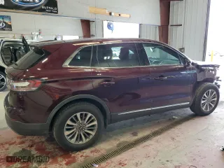 2020 Lincoln Nautilus Standard with VIN 2LMPJ8J96LBL29019, listed as a Copart auction lot 62662184 with 46,420 mi miles and Salvage Title. Bid and sale history available at carsss.com. Image 3.