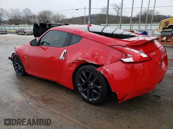 2015 Nissan 370Z with VIN JN1AZ4EH5FM441613, listed as a Copart auction lot 43133974 with 45,456 mi miles. Bid and sale history available at carsss.com. Image 2.
