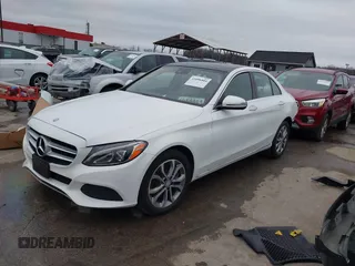 2017 Mercedes-Benz C 300 with VIN 55SWF4KB0HU210298, listed as a IAAI auction lot 41096804 with 95,790 mi miles and . Bid and sale history available at carsss.com. Image 2.