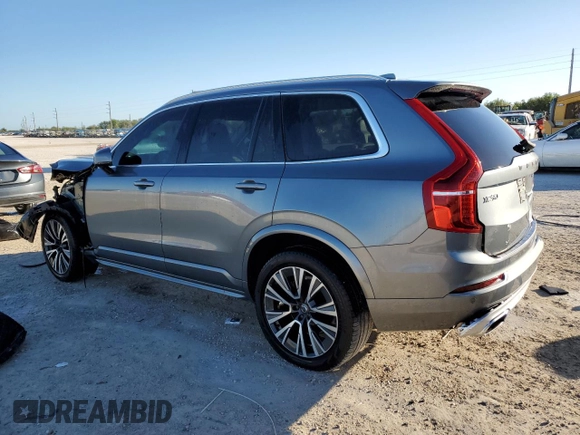 2020 Volvo XC90 Momentum with VIN YV4102CK9L1586853, listed as a Copart auction lot 80652854 with 20,256 mi miles and Clean Title. Bid and sale history available at carsss.com. Image 2.