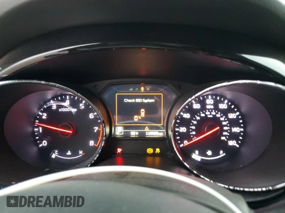 2015 Kia Sedona SX with VIN KNDMC5C13F6050505, listed as a Copart auction lot 42699575 with 119,339 mi miles and Salvage Title. Bid and sale history available at carsss.com. Image 9.