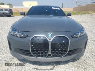 2023 BMW i4 eDrive40 with VIN WBY73AW01PFP79918, listed as a Copart auction lot 57541264 with 17,168 mi miles and Salvage Title. Bid and sale history available at carsss.com. Image 5.