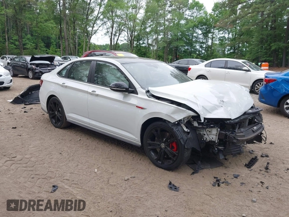 2022 Volkswagen Jetta GLI Autobahn with VIN 3VW2T7BU1NM028092, listed as a IAAI auction lot 42430756 with 20,666 mi miles and . Bid and sale history available at DreamBid. Image 1.