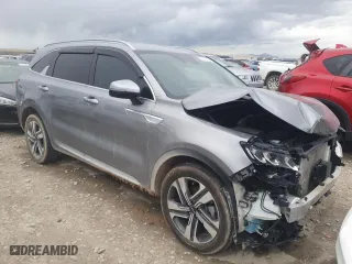 2023 Kia Sorento Hybrid EX with VIN KNDRHDLG7P5176086, listed as a Copart auction lot 48714895 with 36,494 mi miles and Salvage Title. Bid and sale history available at carsss.com. Image 4.