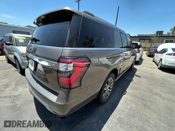 2018 Ford Expedition Max Limited z VIN 1FMJK2AT7JEA53104, wystawiony jako Copart lot #58415185 z przebiegiem 110 508 mil mil oraz Czysty tytuł • Clean title. Historia ofert i sprzedaży dostępna na DreamBid. Obrazek 4.