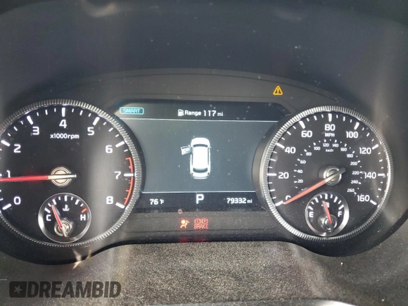 2020 Kia Telluride SX with VIN 5XYP54HC5LG088077, listed as a Copart auction lot 58829845 with 79,332 mi miles and Salvage title. Bid and sale history available at DreamBid. Image 9.