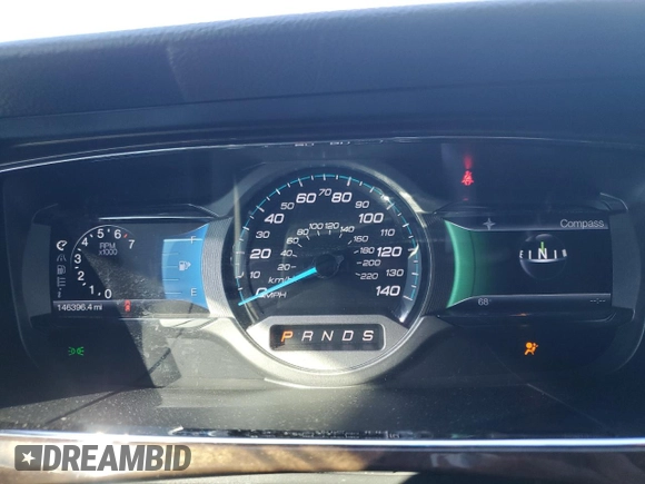 2013 Ford Taurus Limited with VIN 1FAHP2F83DG136536, listed as a Copart auction lot 46249785 with 146,396 mi miles and Salvage Title. Bid and sale history available at carsss.com. Image 9.