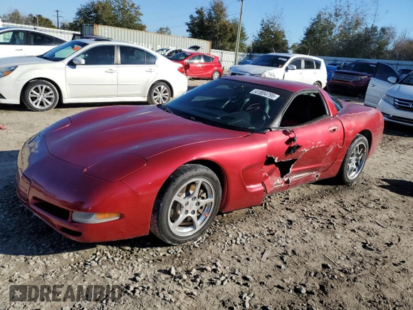 2001 Chevrolet Corvette with VIN 1G1YY22G615106449, listed as a Copart auction lot 41804795 with 97,508 mi miles and Salvage Title. Bid and sale history available at carsss.com. Image 1.