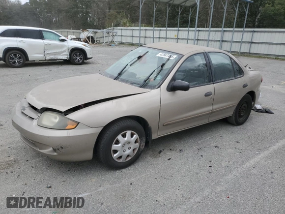 2005 Chevrolet Cavalier with VIN 1G1JC52FX57150943, listed as a Copart auction lot 50185575 with Not Provided miles and Non Repairable. Bid and sale history available at DreamBid. Image 1.