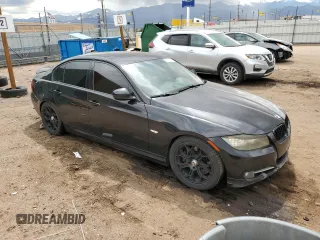 2009 BMW 3 Series 335i with VIN WBAPM73569E190791, listed as a Copart auction lot 56718365 with 172,993 mi miles and Salvage title. Bid and sale history available at DreamBid. Image 4.