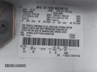 2016 Ford Transit Connect XLT с VIN NM0LS7F79G1249726, выставлен на аукционе IAAI как лот 41938816 с пробегом 195 265 миль миль и . История ставок и продаж доступна на DreamBid. Изображение 9.