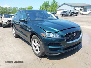 2017 Jaguar F-Pace 35t Premium with VIN SADCJ2BV1HA091739, listed as a IAAI auction lot 42275098 with 108,888 mi miles and . Bid and sale history available at DreamBid. Image 1.