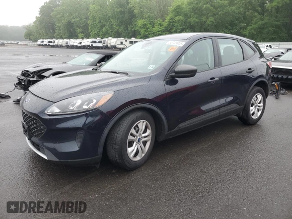 2021 Ford Escape S with VIN 1FMCU0F64MUA16905, listed as a Copart auction lot 56789955 with 72,368 mi miles and Salvage title. Bid and sale history available at DreamBid. Image 1.