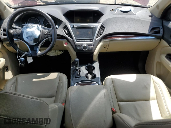 2014 Acura MDX Technology with VIN 5FRYD4H46EB049863, listed as a Copart auction lot 63079295 with 149,448 mi miles and Salvage title. Bid and sale history available at DreamBid. Image 8.