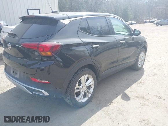 2022 Buick Encore GX Preferred with VIN KL4MMCSLXNB083487, listed as a IAAI auction lot 42062244 with 32,159 mi miles and . Bid and sale history available at DreamBid. Image 4.