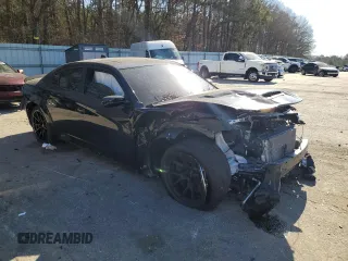 2023 Dodge Charger SRT Hellcat Widebody Jailbreak with VIN 2C3CDXL97PH514569, listed as a Copart auction lot 42081475 with 35,968 mi miles and Salvage Title. Bid and sale history available at carsss.com. Image 4.