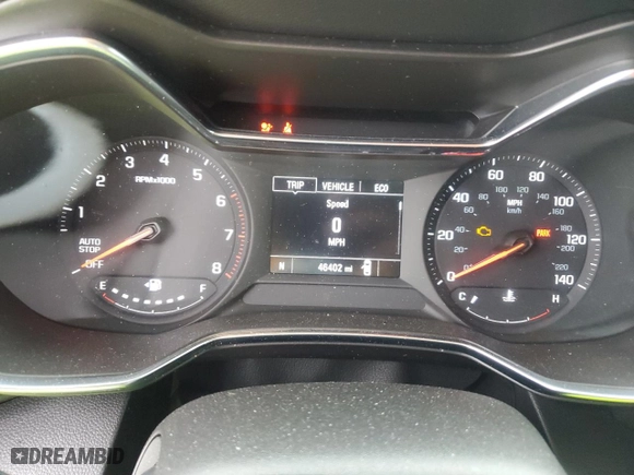 2021 Chevrolet TrailBlazer LT with VIN KL79MPS23MB150629, listed as a Copart auction lot 46451315 with 46,402 mi miles and Non Repairable. Bid and sale history available at carsss.com. Image 9.