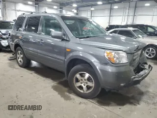 2008 Honda Pilot SE z VIN 5FNYF18398B043416, wystawiony jako Copart lot #57726765 z przebiegiem 216 160 mil mil oraz Szkoda całkowita • Salvage title. Historia ofert i sprzedaży dostępna na DreamBid. Obrazek 4.