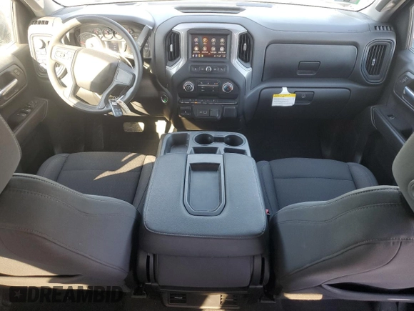 2023 Chevrolet Silverado 1500 Custom with VIN 3GCPDBEK8PG202180, listed as a Copart auction lot 46926185 with 26,043 mi miles and Salvage Title. Bid and sale history available at DreamBid. Image 8.