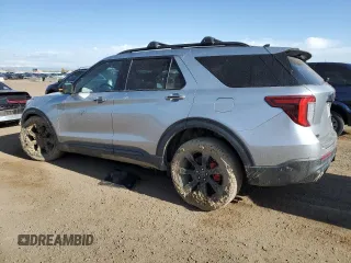 2021 Ford Explorer ST with VIN 1FM5K8GC3MGB32354, listed as a Copart auction lot 54086765 with 55,428 mi miles and Salvage Title. Bid and sale history available at carsss.com. Image 2.