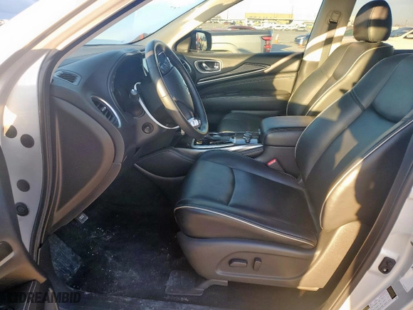 2019 Infiniti QX60 PURE with VIN 5N1DL0MN1KC556586, listed as a Copart auction lot 44988625 with NaN miles and Salvage Title. Bid and sale history available at carsss.com. Image 7.