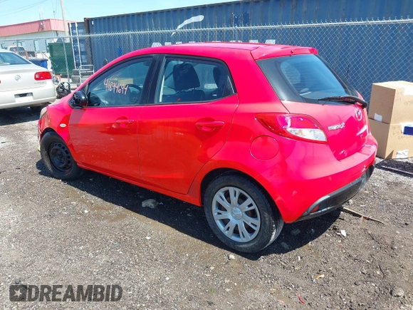 2012 Mazda 2 Sport with VIN JM1DE1KY6C0140926, listed as a IAAI auction lot 41894694 with 177,423 mi miles. Bid and sale history available at carsss.com. Image 3.