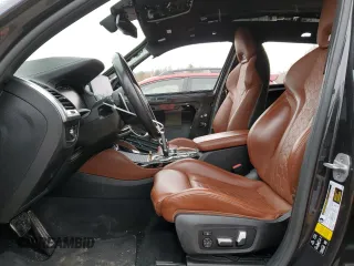 2021 BMW X3 M with VIN 5YMTS0C03M9F04458, listed as a Copart auction lot 42162245 with 52,156 mi miles and Salvage Title. Bid and sale history available at carsss.com. Image 7.