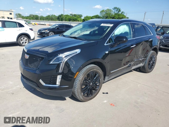2019 Cadillac XT5 Premium Luxury FWD z VIN 1GYKNERS1KZ284355, wystawiony jako Copart lot #54150405 z przebiegiem 50 001 mil mil oraz Szkody całkowita. Historia ofert i sprzedaży dostępna na DreamBid. Obrazek 1.