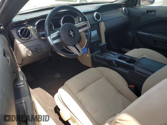 2005 Ford Mustang Deluxe with VIN 1ZVFT80N155244601, listed as a Copart auction lot 59180005 with 151,683 mi miles and Salvage title. Bid and sale history available at DreamBid. Image 8.