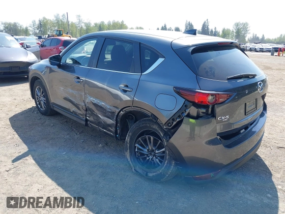 2020 Mazda CX-5 Touring with VIN JM3KFBCM6L1828691, listed as a IAAI auction lot 42100409 with 25,182 mi miles. Bid and sale history available at carsss.com. Image 3.