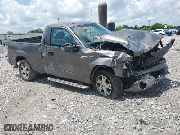 2009 Ford F-150 XL with VIN 1FTRF12W19KB34000, listed as a Copart auction lot 57475655 with Not provided miles and Salvage title. Bid and sale history available at DreamBid. Image 4.