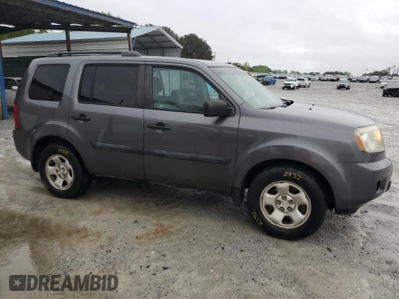 2011 Honda Pilot LX with VIN 5FNYF4H24BB041816, listed as a Copart auction lot 51946345 with 153,773 mi miles and Salvage Title. Bid and sale history available at carsss.com. Image 4.