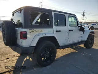 2021 Jeep Wrangler Unlimited Sahara с VIN 1C4JJXP60MW800921, выставлен на аукционе Copart как лот 46296935 с пробегом 28 474 миль миль и Списание • Salvage title. История ставок и продаж доступна на DreamBid. Изображение 3.