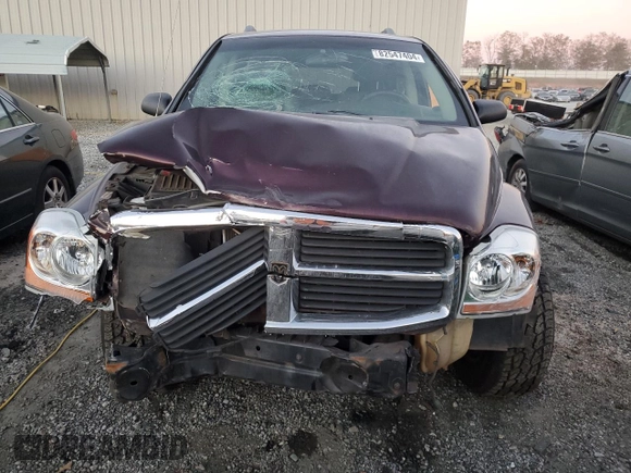 2005 Dodge Durango SLT z VIN 1D4HD48DX5F509039, wystawiony jako Copart lot #82547404 z przebiegiem 325 159 mil mil oraz Szkoda całkowita • Salvage title. Historia ofert i sprzedaży dostępna na DreamBid. Obrazek 5.