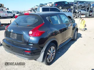 2013 Nissan Juke SV with VIN JN8AF5MV4DT207957, listed as a IAAI auction lot 41680885 with 1 mi miles. Bid and sale history available at carsss.com. Image 4.